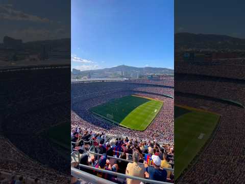 The Old Camp Nou Was Something Else… #barca #football #barcelona