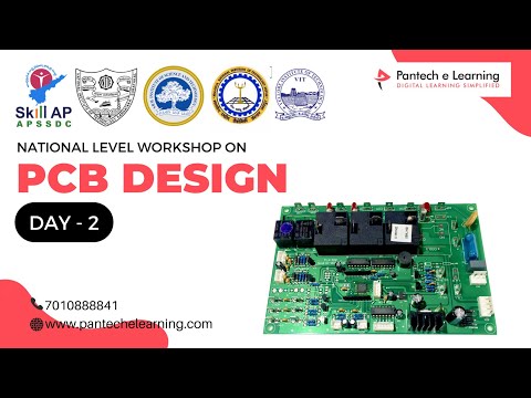 Day 2 National Level Workshop on PCB Design | #pantechelearning