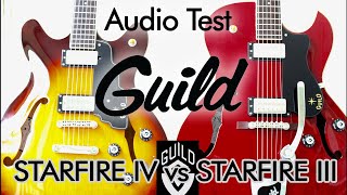 Video thumbnail for Guild Starfire III vs IV Review with Audio Samples by Brooks Reid