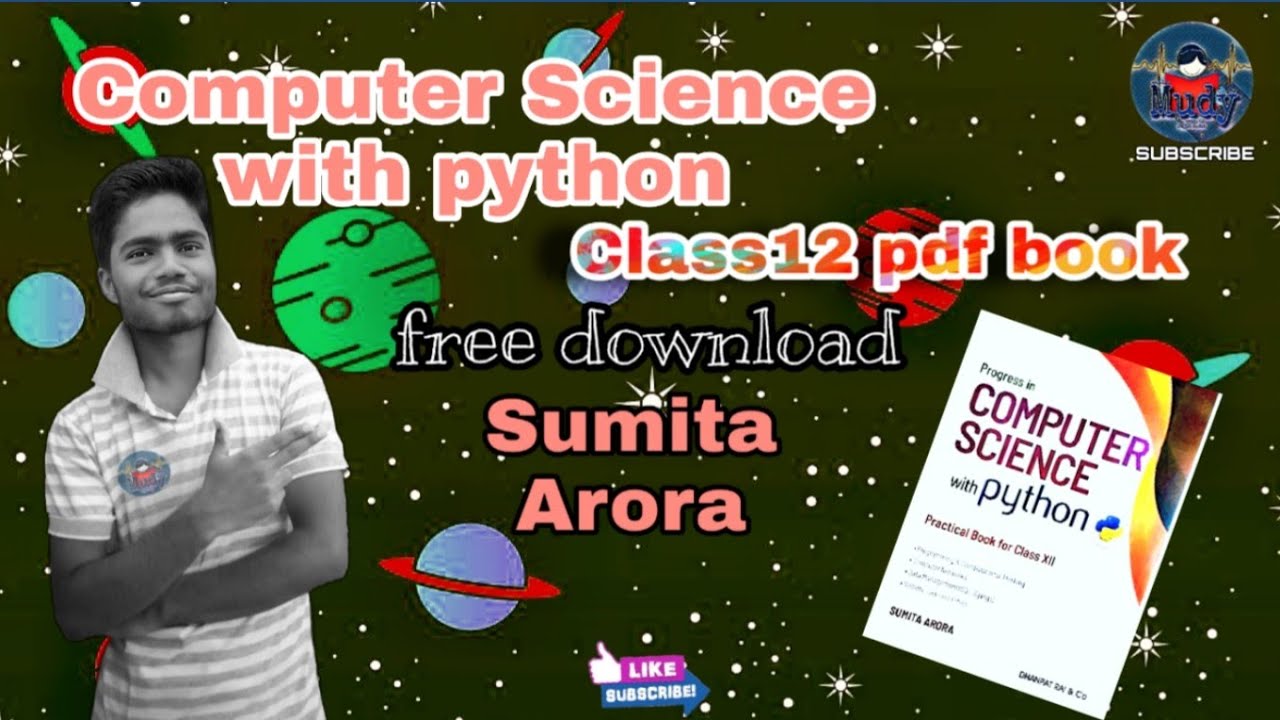 Computer Science with python| Book pdf| sumita arora| class12| #Mudy| CS| Python|