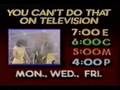 1983 Nickelodeon YCDTOTV Promo