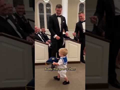 2YO Ring Bearer's Delivery Chaos at Navy Wedding 😂 