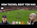 Tactical Analysis : Bayern Munich 4-3 Manchester United | A Crazy Game In Munich |