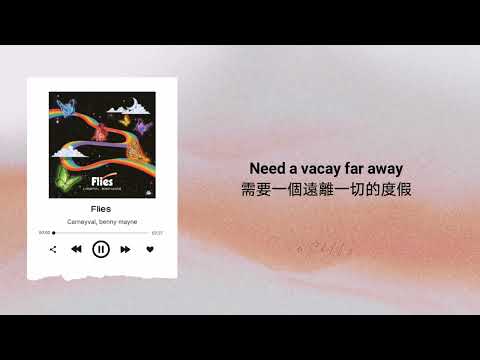 庸庸碌碌的蒼蠅｜Carneyval, benny mayne - Flies｜中文歌詞