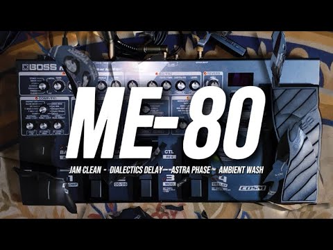 Boss ME-80 - "First Four"