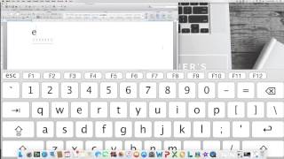 Typing Accents on a Mac