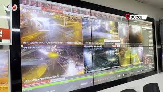 Düzce’de Yüzlerce Kamerayla Detaylı Denetim