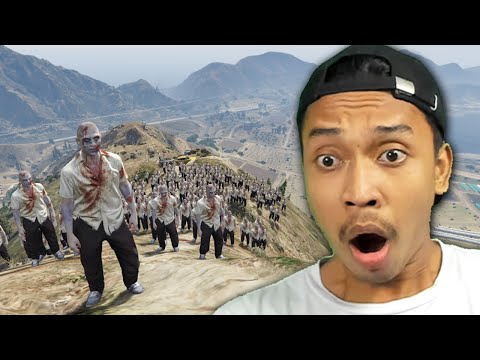 1 vs 100 Zombie Apocalypse  GTA 5❗️