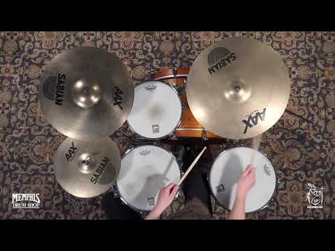 Used Sabian 20" AAX Stage Ride Cymbal - Brilliant 2498g (U22012XB-1031321G)
