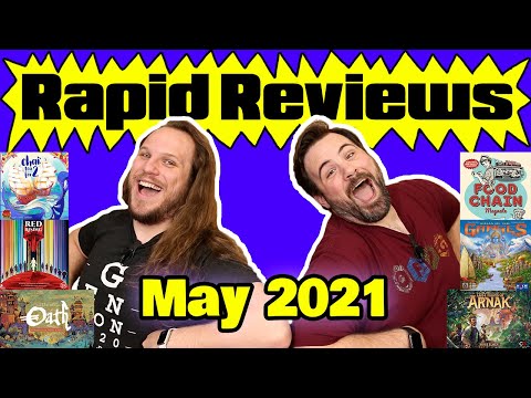 32 Reviews in 49 Minutes! | Rapid Reviews May 2021