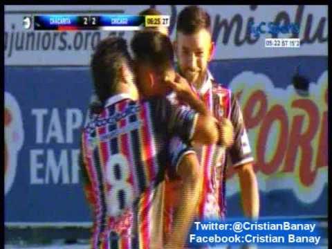 Chacarita 2 Nueva Chicago 3 (Relato Julian Bricco) Torneo Nacional B 2017