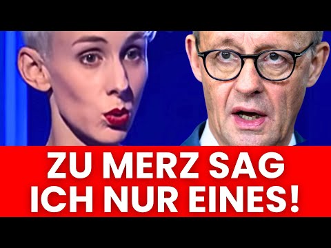 Beneath me! 😂 Lisa Eckhart humiliates Merz in front of millions of viewers!