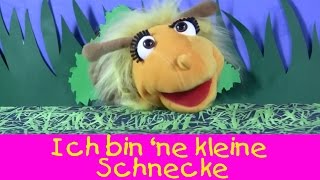 Ich bin ne kleine Schnecke || Kinderlieder Puppenvideo