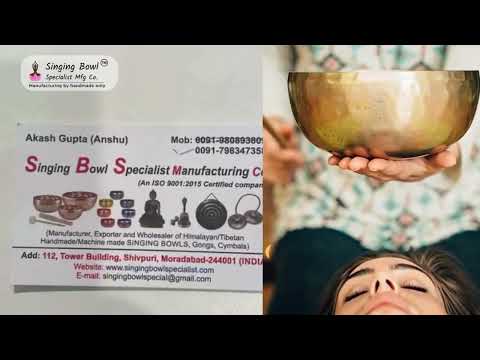 Singing Bowl Specialist MFG Co. Video