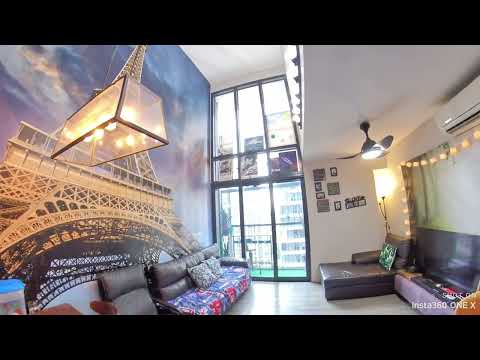 High Ceiling Loft 4-room flat for rent