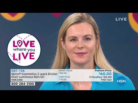 Skinn Cosmetics – Divine Elixir – Leuchtendes Hautöl, 2er-Pack