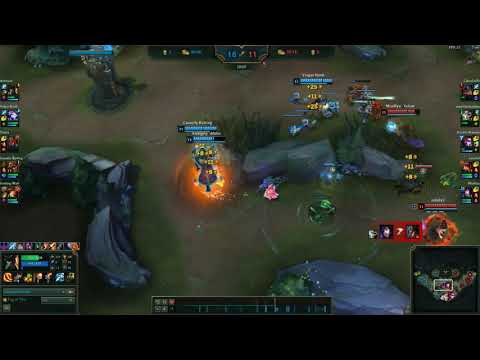 League of Legends: Nexus Blitz JUNGLE Gangplank Full Gameplay *18/1/11*