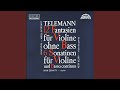 Sonatine für Violine und Basso Continuo Nr.1 in A major - Adagio