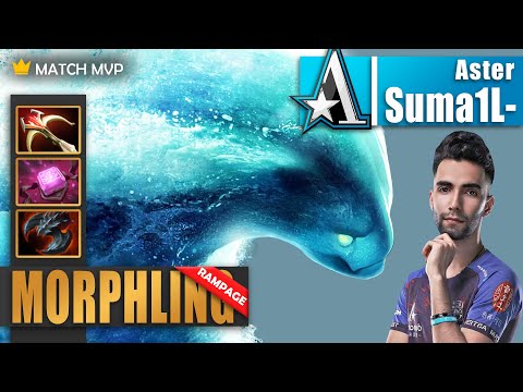 [RAMPAGE] Morphling Mid | Aster.Suma1L- | EVERYONE PLAYS MORPHLING NOW | 7.33d Gameplay Highlights