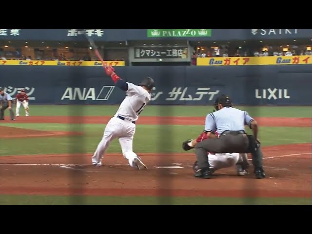 【4回裏】パワーで持っていく!! バファローズ・マレーロの2試合連続となる2ランホームラン!! 2017/8/11 Bs-E