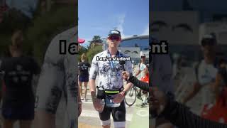 Interviewing triathletes at the Santa Cruz Ironman 70.3! 🏊‍♂️🚴🏃 thumbnail