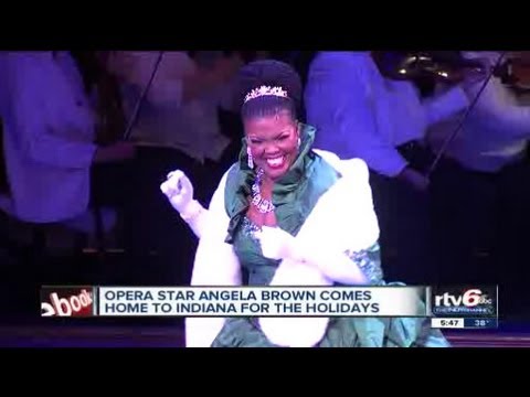 Opera star Angela Brown reflects on Hoosier roots, achieving her success