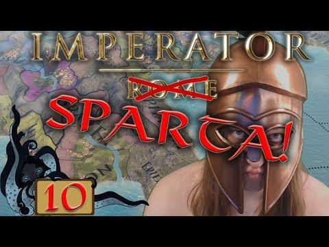 Target on our back - Imperator Rome - Sparta! - #10 - Pre-Release - Let's Play Gameplay