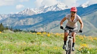 Mountain biking at Sun Valley's Bald Mountain