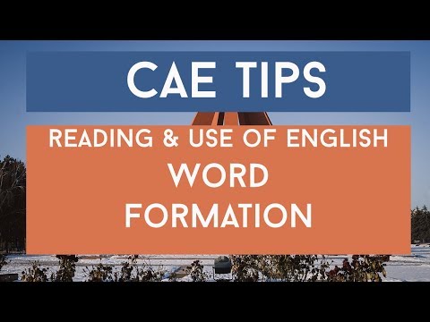 Prepare for Cambridge: Advanced - Word Formation