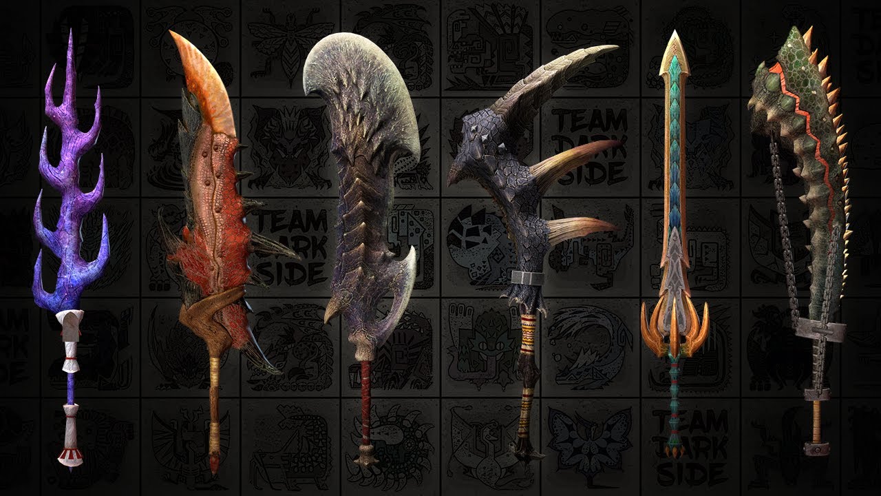 MHW Iceborne | All 186 Great Sword & Long Sword Designs (4K)