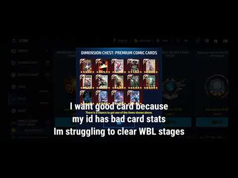 Marvel Future Fight | Premium card chest opening | From Last Event quest in 2022