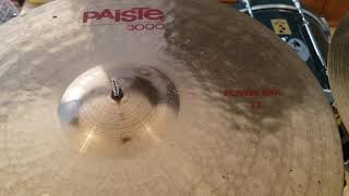 Video thumbnail for Paiste 22" Power Ride Comparison: 2oo2 PowerBell vs. 3000 Reflector Power vs. Signature Power by Daniel Plasko