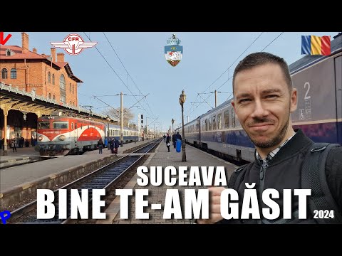 Suceava in 2024 | Ziua cu trenurile ei si plimbare cu transportul public prin oras