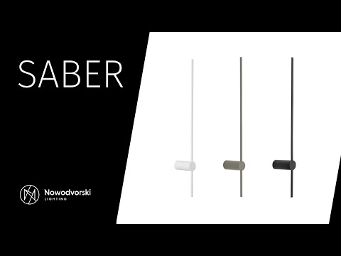 Бра, настінний світильник Nowodvorski 11588 Saber LED L 1x16W 3000K 740Lm IP20 Білий