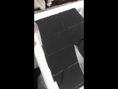 Part of a video titled Homemade garbage bag snowpants - YouTube