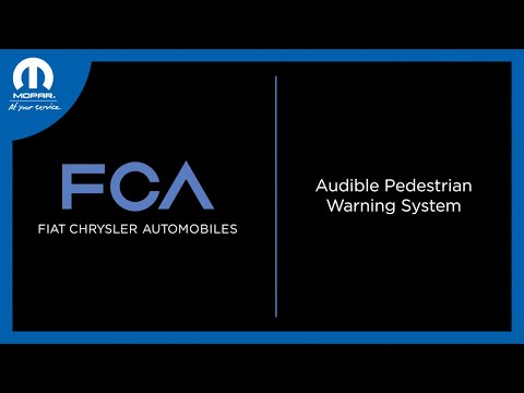 Audible Pedestrian Warning System | How To | 2022 FCA Hybrid Vehicles