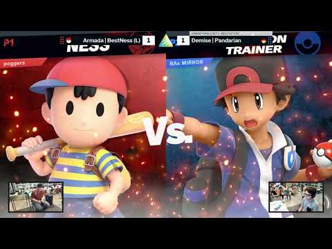 Ascension VI SSBU Top 64 Grand Finals - Ar|BestNess (Ness) vs Dem|Pandarian (Pokemon Trainer)