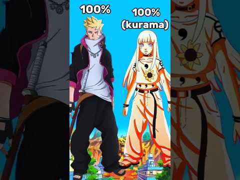 Boruto vs Himawari || who is strongest ? #boruto #himawari #anime #whoisstrongest #shortfeed #viral