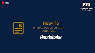 How-To: Upload Documents on Handshake