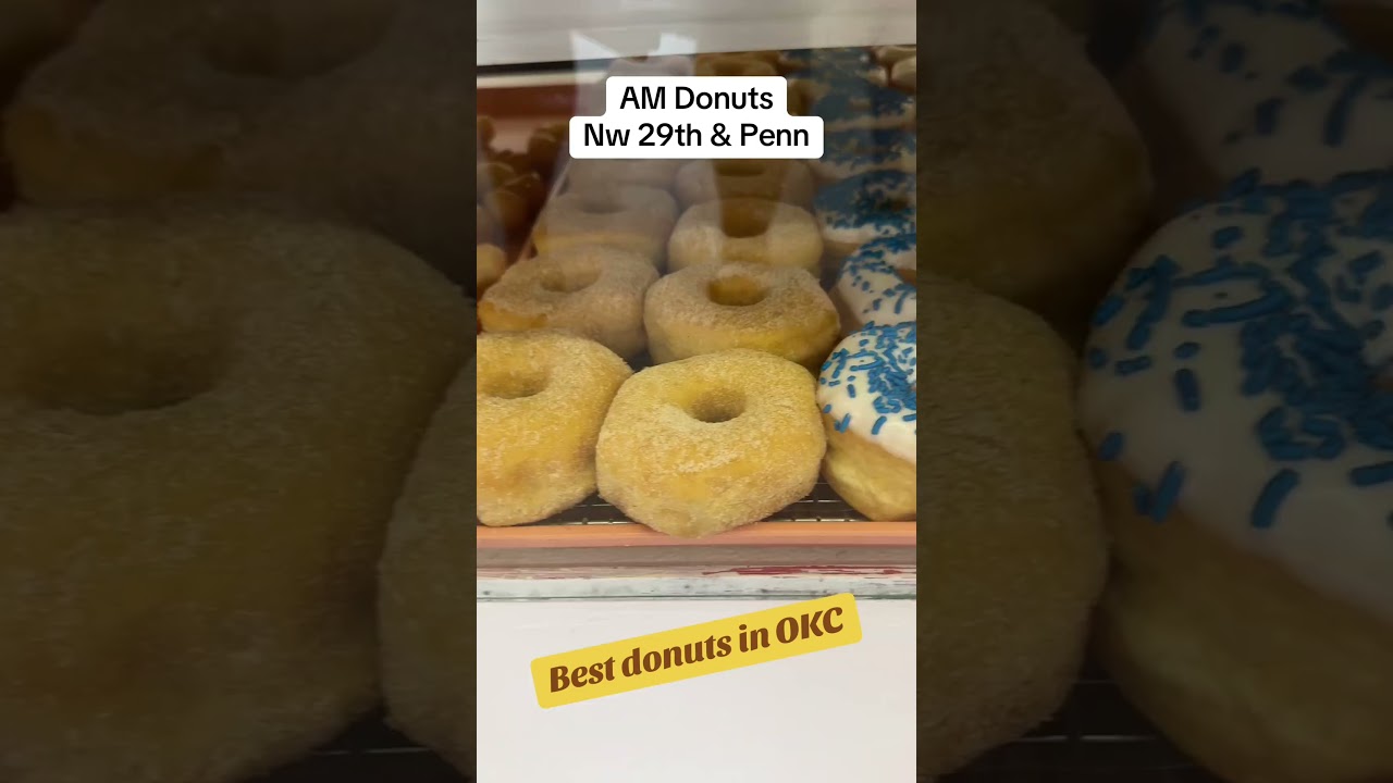 AM Donuts in NW OKC #okc #donuts #donutshop #nwokc #bestdonuts