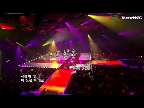 071228 - SNSD - Into The New World (Real HD 720p) @ Music Bank