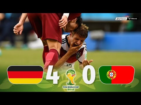 Germany 4 x 0 Portugal ● 2014 World Cup Extended Goals _ Highlights HD