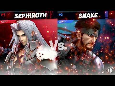 Wolfgang (Sephiroth) vs Jonesyfn (Palutena, Snake) -- Collin's House #1