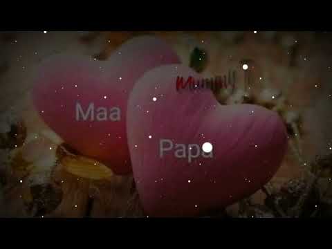Mummy Papa Aapko Shukriya | Vicky D Parekh Mother Father Love Song White Screen New Lyrics status