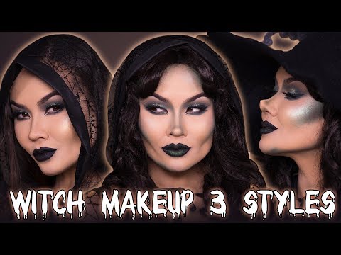 WITCH MAKEUP TUTORIAL FOR HALLOWEEN | Maryam Maquillage thumnail