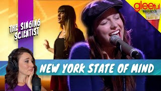 Vocal Coach Reacts GLEE - New York State of Mind | WOW! They were...