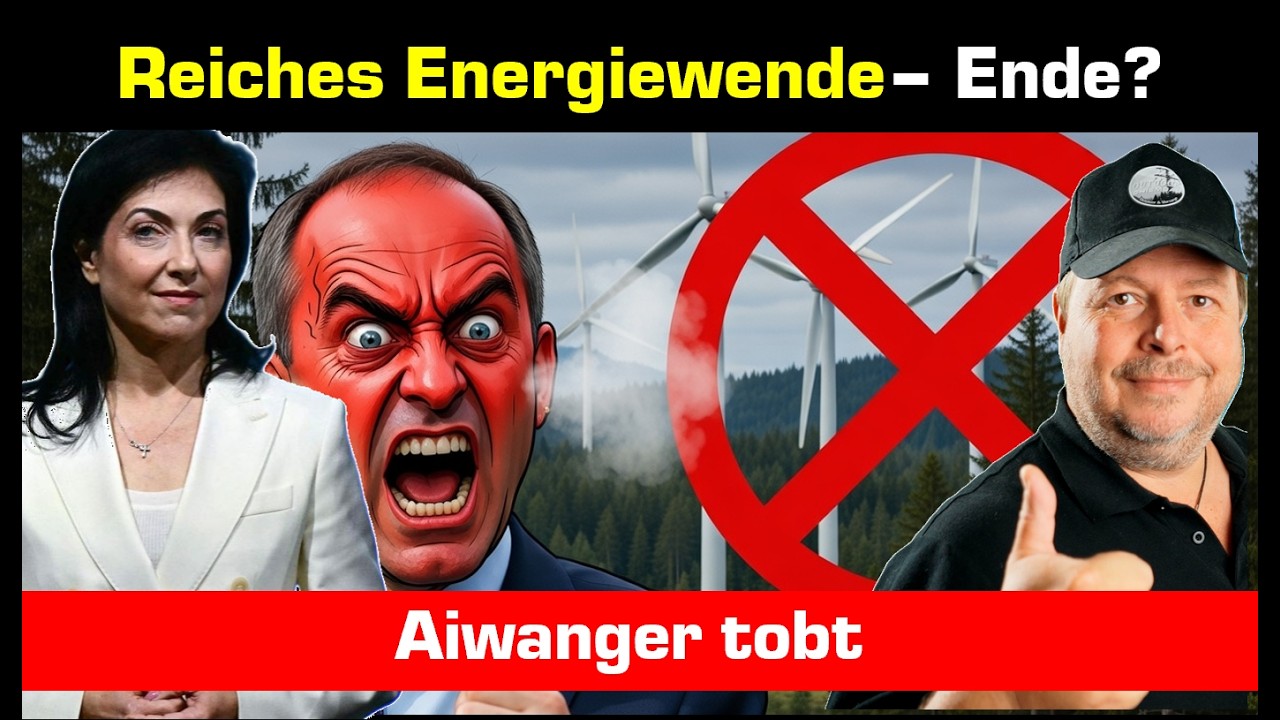 Reiches EnergiewendeEnde! FAZ - Aiwanger tobt - Windkraft damit Tot?