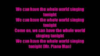 brandy- piano man with lyrics