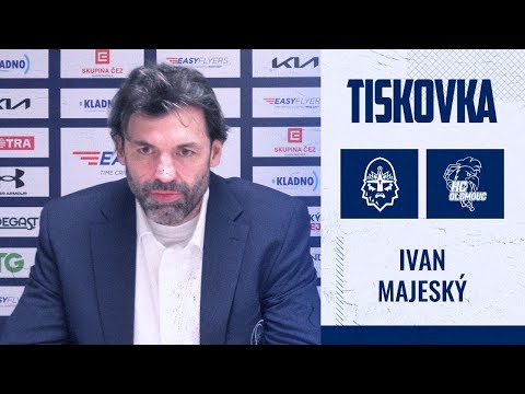 Trenéři po zápase: Rytíři Kladno - HC Olomouc: Ivan Majeský a Petr Svoboda