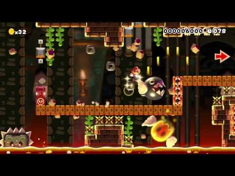 Spectacular P-Switch Run! - from Berni - SUPER MARIO MAKER Gameplay RAW